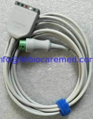 الصين الأصلي Mindray 12-pin 3/5-lead انقسام الكابلات الرئيسية ECG نوع إزالة الرجفان ، نموذج EV6201 ، 3m ، 0010-30-43127 المزود